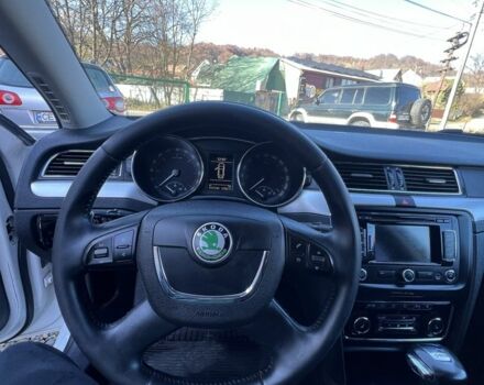 Белый Шкода Суперб, объемом двигателя 2 л и пробегом 317 тыс. км за 9800 $, фото 14 на Automoto.ua