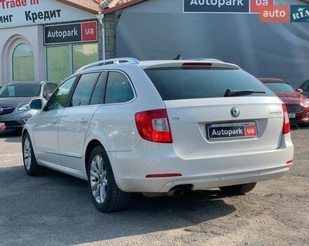Білий Шкода Суперб, об'ємом двигуна 2 л та пробігом 284 тис. км за 8790 $, фото 5 на Automoto.ua