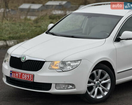 Білий Шкода Суперб, об'ємом двигуна 2 л та пробігом 317 тис. км за 12900 $, фото 10 на Automoto.ua