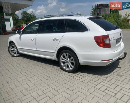 Белый Шкода Суперб, объемом двигателя 2 л и пробегом 285 тыс. км за 11000 $, фото 10 на Automoto.ua