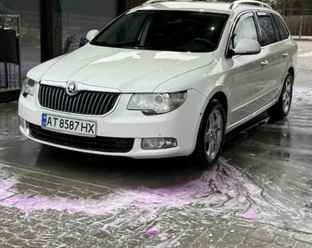 Белый Шкода Суперб, объемом двигателя 1.97 л и пробегом 309 тыс. км за 10499 $, фото 10 на Automoto.ua