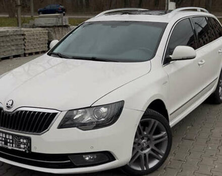 Белый Шкода Суперб, объемом двигателя 1.97 л и пробегом 289 тыс. км за 12999 $, фото 1 на Automoto.ua