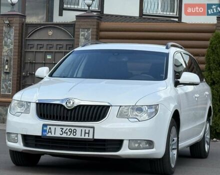 Белый Шкода Суперб, объемом двигателя 1.97 л и пробегом 273 тыс. км за 10200 $, фото 1 на Automoto.ua