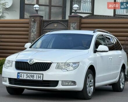 Белый Шкода Суперб, объемом двигателя 1.97 л и пробегом 273 тыс. км за 10200 $, фото 3 на Automoto.ua