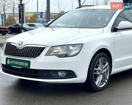 Білий Шкода Суперб, об'ємом двигуна 2 л та пробігом 273 тис. км за 12700 $, фото 7 на Automoto.ua