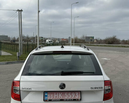 Белый Шкода Суперб, объемом двигателя 2 л и пробегом 195 тыс. км за 13999 $, фото 2 на Automoto.ua