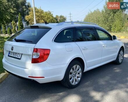 Білий Шкода Суперб, об'ємом двигуна 2 л та пробігом 239 тис. км за 12950 $, фото 5 на Automoto.ua