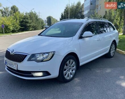 Білий Шкода Суперб, об'ємом двигуна 2 л та пробігом 239 тис. км за 12950 $, фото 2 на Automoto.ua