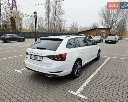 Белый Шкода Суперб, объемом двигателя 1.97 л и пробегом 193 тыс. км за 29999 $, фото 12 на Automoto.ua