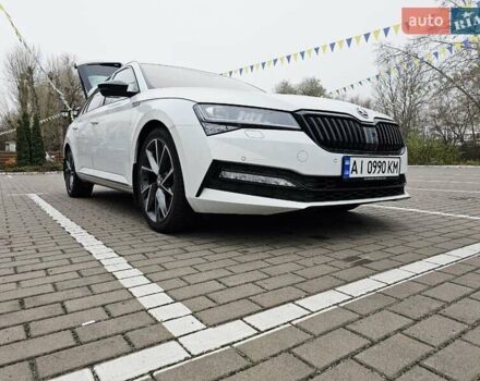 Белый Шкода Суперб, объемом двигателя 1.97 л и пробегом 193 тыс. км за 29999 $, фото 8 на Automoto.ua