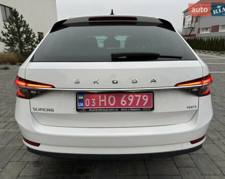 Белый Шкода Суперб, объемом двигателя 1.97 л и пробегом 219 тыс. км за 25500 $, фото 5 на Automoto.ua