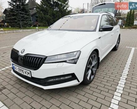 Белый Шкода Суперб, объемом двигателя 1.97 л и пробегом 193 тыс. км за 29999 $, фото 9 на Automoto.ua