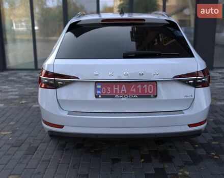 Белый Шкода Суперб, объемом двигателя 1.97 л и пробегом 196 тыс. км за 25500 $, фото 8 на Automoto.ua