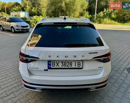 Білий Шкода Суперб, об'ємом двигуна 2 л та пробігом 195 тис. км за 27700 $, фото 21 на Automoto.ua