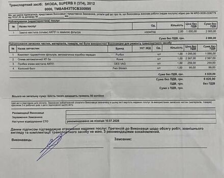 Білий Шкода Суперб, об'ємом двигуна 1.8 л та пробігом 222 тис. км за 9700 $, фото 63 на Automoto.ua
