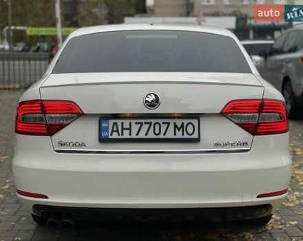 Шкода Суперб 2013 у Дніпро (Дніпропетровську) на Automoto.ua Білий Шкода Суперб, об'ємом двигуна 1.8 л та пробігом 300 тис. км за 8700 $, фото 4 на Automoto.ua