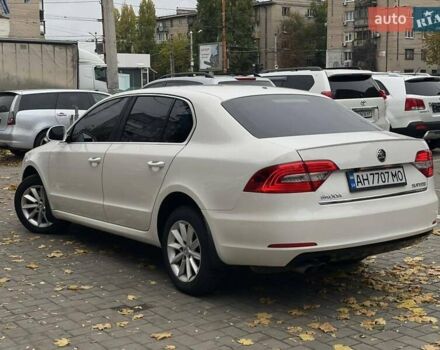 Шкода Суперб 2013 у Дніпро (Дніпропетровську) на Automoto.ua Білий Шкода Суперб, об'ємом двигуна 1.8 л та пробігом 300 тис. км за 8700 $, фото 5 на Automoto.ua