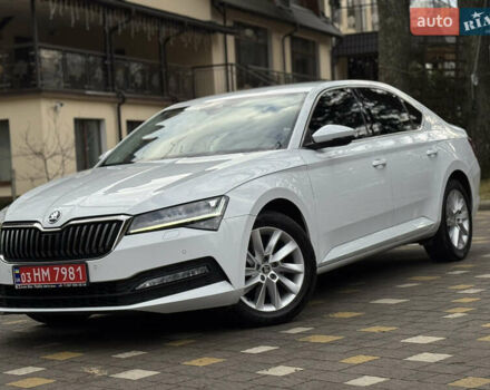 Белый Шкода Суперб, объемом двигателя 2 л и пробегом 164 тыс. км за 25450 $, фото 199 на Automoto.ua