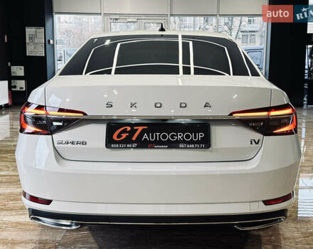 Білий Шкода Суперб, об'ємом двигуна 1.4 л та пробігом 54 тис. км за 38900 $, фото 8 на Automoto.ua
