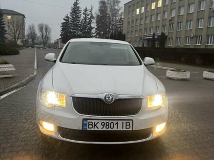 Белый Шкода Суперб, объемом двигателя 1.97 л и пробегом 250 тыс. км за 13600 $, фото 1 на Automoto.ua