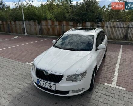 Білий Шкода Суперб, об'ємом двигуна 2 л та пробігом 287 тис. км за 8500 $, фото 1 на Automoto.ua