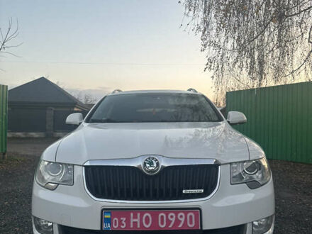 Белый Шкода Суперб, объемом двигателя 1.6 л и пробегом 260 тыс. км за 11600 $, фото 1 на Automoto.ua