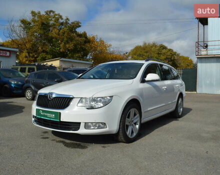 Білий Шкода Суперб, об'ємом двигуна 1.97 л та пробігом 343 тис. км за 10800 $, фото 1 на Automoto.ua