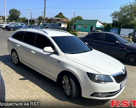 Білий Шкода Суперб, об'ємом двигуна 2 л та пробігом 335 тис. км за 12800 $, фото 1 на Automoto.ua