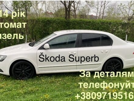 Шкода Суперб 2014 в Тячеве на Automoto.ua Белый Шкода Суперб, объемом двигателя 2 л и пробегом 360 тыс. км за 10500 $, фото 1 на Automoto.ua