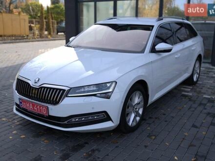 Белый Шкода Суперб, объемом двигателя 1.97 л и пробегом 196 тыс. км за 25500 $, фото 1 на Automoto.ua