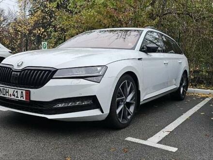 Белый Шкода Суперб, объемом двигателя 1.97 л и пробегом 193 тыс. км за 29999 $, фото 1 на Automoto.ua