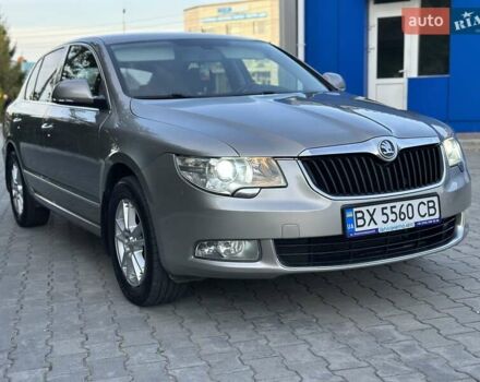 Бежевий Шкода Суперб, об'ємом двигуна 1.8 л та пробігом 141 тис. км за 8500 $, фото 1 на Automoto.ua