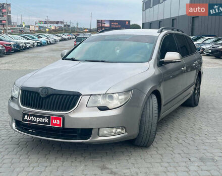 Бежевий Шкода Суперб, об'ємом двигуна 2 л та пробігом 313 тис. км за 5900 $, фото 1 на Automoto.ua
