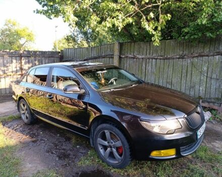 Черный Шкода Суперб, объемом двигателя 1.8 л и пробегом 198 тыс. км за 8500 $, фото 1 на Automoto.ua