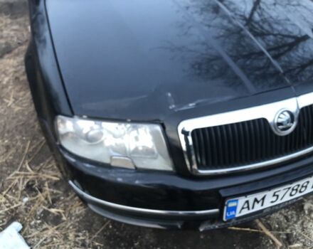 Черный Шкода Суперб, объемом двигателя 1.8 л и пробегом 260 тыс. км за 4200 $, фото 4 на Automoto.ua