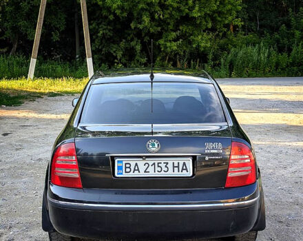 Черный Шкода Суперб, объемом двигателя 2.5 л и пробегом 261 тыс. км за 5200 $, фото 3 на Automoto.ua