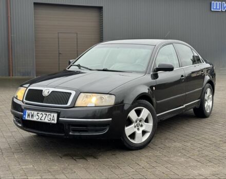Черный Шкода Суперб, объемом двигателя 1.9 л и пробегом 397 тыс. км за 2450 $, фото 1 на Automoto.ua