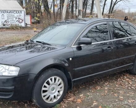 Черный Шкода Суперб, объемом двигателя 1.8 л и пробегом 302 тыс. км за 4500 $, фото 9 на Automoto.ua