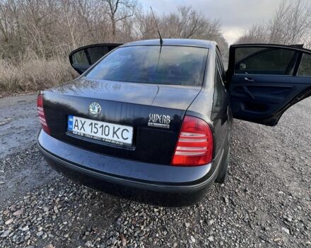 Черный Шкода Суперб, объемом двигателя 1.8 л и пробегом 220 тыс. км за 5100 $, фото 7 на Automoto.ua