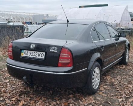 Черный Шкода Суперб, объемом двигателя 1.8 л и пробегом 302 тыс. км за 4500 $, фото 3 на Automoto.ua