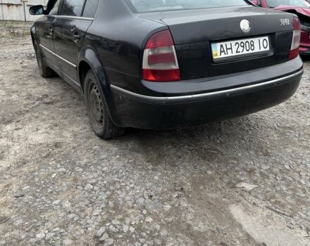 Черный Шкода Суперб, объемом двигателя 2.5 л и пробегом 100 тыс. км за 2200 $, фото 7 на Automoto.ua