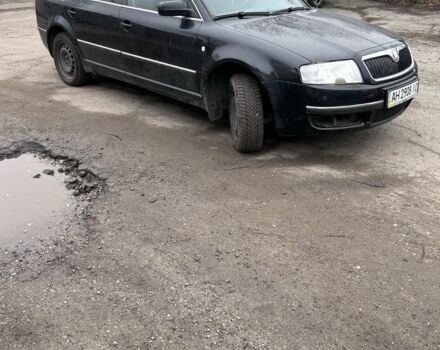 Черный Шкода Суперб, объемом двигателя 2.5 л и пробегом 100 тыс. км за 2200 $, фото 3 на Automoto.ua