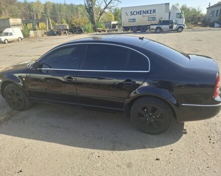 Черный Шкода Суперб, объемом двигателя 2.5 л и пробегом 234 тыс. км за 4500 $, фото 2 на Automoto.ua