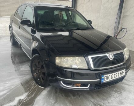 Черный Шкода Суперб, объемом двигателя 2 л и пробегом 407 тыс. км за 4450 $, фото 1 на Automoto.ua