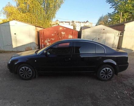 Черный Шкода Суперб, объемом двигателя 1.8 л и пробегом 240 тыс. км за 5000 $, фото 3 на Automoto.ua