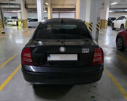 Черный Шкода Суперб, объемом двигателя 1.8 л и пробегом 257 тыс. км за 4499 $, фото 17 на Automoto.ua