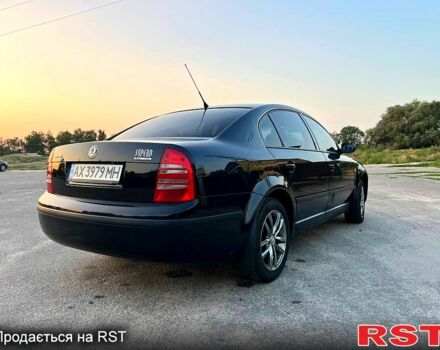 Черный Шкода Суперб, объемом двигателя 1.8 л и пробегом 326 тыс. км за 4600 $, фото 1 на Automoto.ua