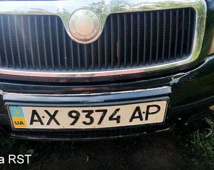 Черный Шкода Суперб, объемом двигателя 1.8 л и пробегом 305 тыс. км за 4500 $, фото 10 на Automoto.ua