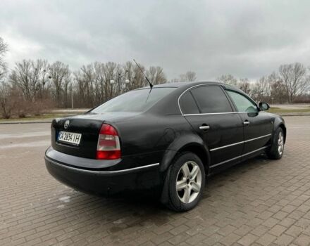 Черный Шкода Суперб, объемом двигателя 2.8 л и пробегом 222 тыс. км за 4850 $, фото 3 на Automoto.ua