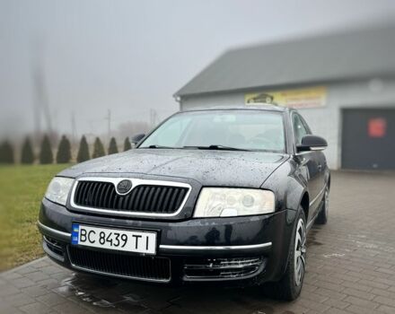 Черный Шкода Суперб, объемом двигателя 2 л и пробегом 275 тыс. км за 5500 $, фото 1 на Automoto.ua
